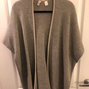 LOFT shawl stretchy and thick fabric